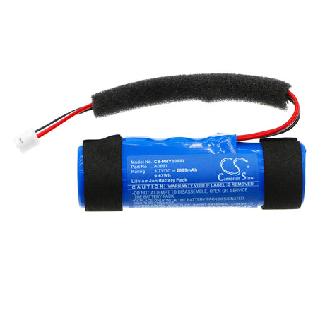3.7V, Li-ion, 2600mAh, Speaker battery fits Plantronics, Poly, Poly Sy20 Usb-a, 9.62Wh Speaker Cameron Sino Technology Limited