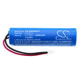 3.7V, Li-ion, 2600mAh, Flashlight battery fits Scangrip, 3.5711, 3.507, 3.54, 9.62Wh Flashlight Cameron Sino Technology Limited
