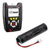 3.7V, Li-ion, 2600mAh, Equipment, Survey, Test battery fits Viavi, 120 Dsp, Seeker, 9.62Wh Equipment, Survey, Test Cameron Sino Technology Limited