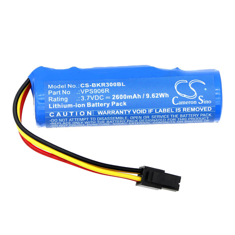 3.7V, Li-ion, 2600mAh, Payment Terminal battery fits Beko, Vps906r, 300tr, 9.62Wh Payment Terminal Cameron Sino Technology Limited
