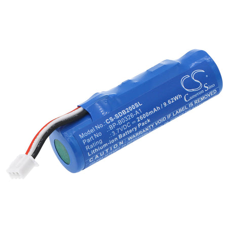 3.7V, Li-ion, 2600mAh, Portable Printer battery fits Seiko, 4331304, Mp-b20, 9.62Wh Portable Printer Cameron Sino Technology Limited