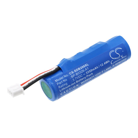 3.7V, Li-ion, 3350mAh, Portable Printer battery fits Seiko, 4331304, Mp-b20, 12.4Wh Portable Printer Cameron Sino Technology Limited