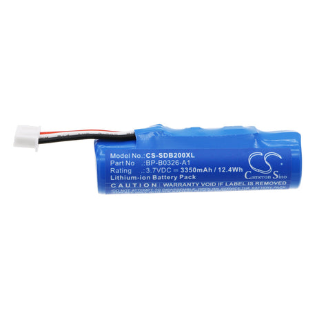 3.7V, Li-ion, 3350mAh, Portable Printer battery fits Seiko, 4331304, Mp-b20, 12.4Wh Portable Printer Cameron Sino Technology Limited