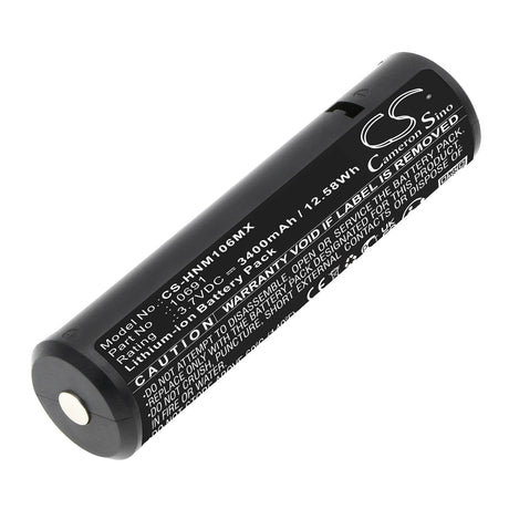 3.7V, Li-ion, 3400mAh, Medical battery fits Riester, 10691, 3.5 Ri Accu C Type Handle, 3.5v Xl, 12.58Wh Medical Cameron Sino Technology Limited (Medical)