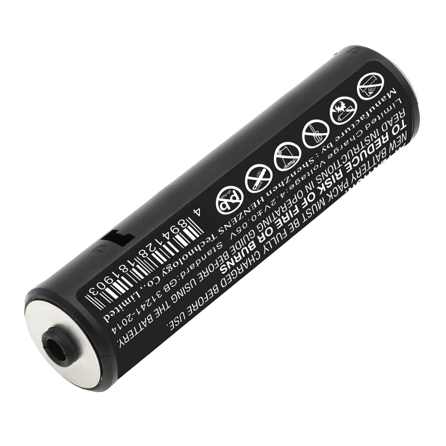 3.7V, Li-ion, 3400mAh, Medical battery fits Riester, 10691, 3.5 Ri Accu C Type Handle, 3.5v Xl, 12.58Wh Medical Cameron Sino Technology Limited (Medical)