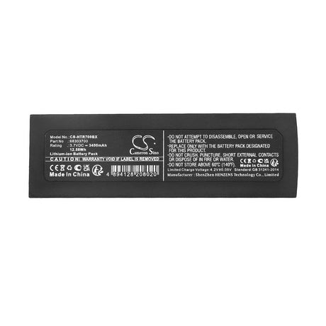 3.7V, Li-ion, 3400mAh, Crane Remote Control battery fits Hetronic, Ergo-s, 12.58Wh Crane Remote Control Cameron Sino Technology Limited