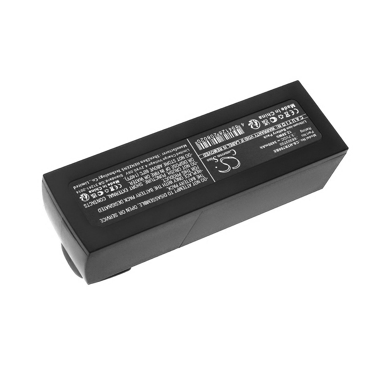 3.7V, Li-ion, 3400mAh, Crane Remote Control battery fits Hetronic, Ergo-s, 12.58Wh Crane Remote Control Cameron Sino Technology Limited