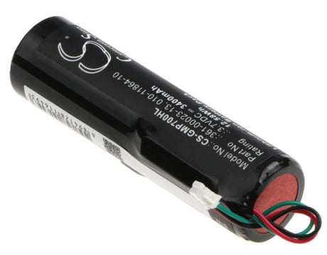 3.7V, Li-ion, 3400mAh, Dog Collar battery fits Garmin, 010-11864-10, Pro 550 Handheld, Pro 70 Dog Transmitter, 12.58Wh Dog Collar Cameron Sino Technology Limited