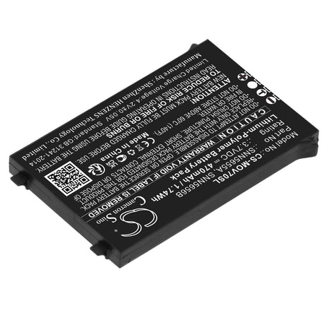 3.7V, Li-Polymer, 470mAh, SmartPhone battery fits Motorola, Snn5655a, V70, 1.74Wh Mobile, SmartPhone Cameron Sino Technology Limited (Smartphone)