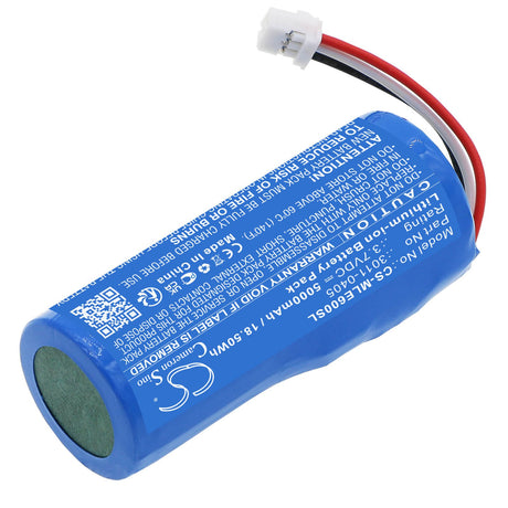3.7V, Li-ion, 5000mAh, Equipment battery fits Minelab, 3011-0405, Equinox 600, Equinox 800, 18.5Wh Equipment, Survey, Test Cameron Sino Technology Limited