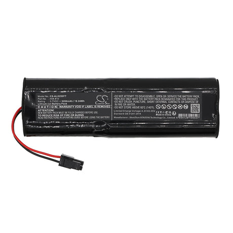 3.7V, Li-ion, 5200mAh, Flashlight battery fits Acculux, 458.81, Hl25ex Ex, 19.24Wh Flashlight Cameron Sino Technology Limited