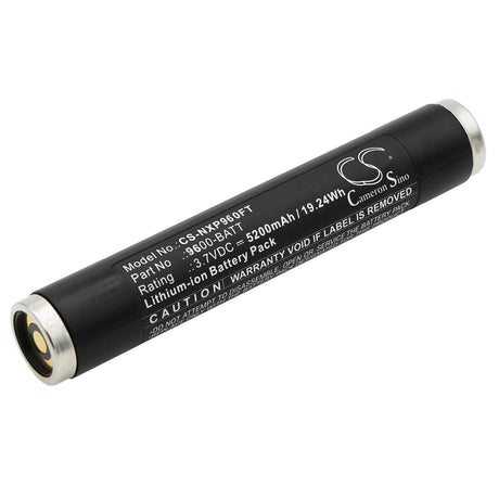 3.7V, Li-ion, 5200mAh, Flashlight battery fits Nightstick, 9600-batt, 9500, 9600, 19.24Wh Flashlight Cameron Sino Technology Limited
