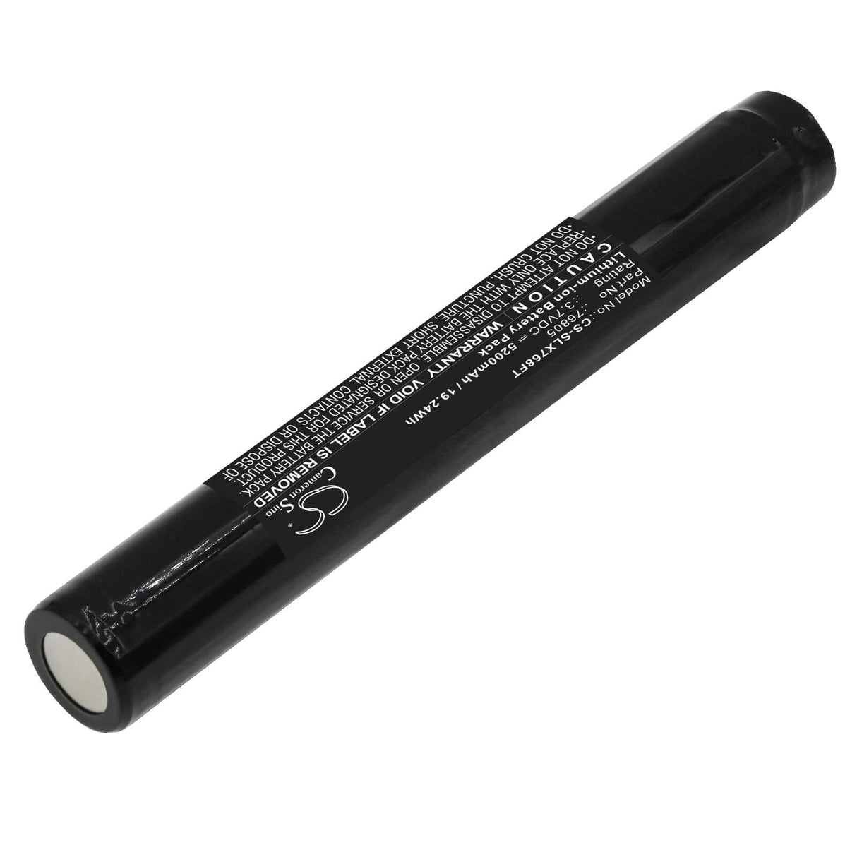 3.7V, Li-ion, 5200mAh, Flashlight battery fits Streamlight, 76805, Stinger Switchblade, 19.24Wh Flashlight Cameron Sino Technology Limited