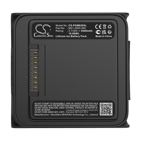 3.7V, Li-ion, 5400mAh, Equipment, Survey, Test battery fits Microrae, Pgm-6208, Pgm-6228, 19.98Wh Equipment, Survey, Test Cameron Sino Technology Limited