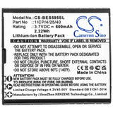 3.7V, Li-ion, 600mAh, SmartPhone battery fits Bea-fon, 1icp/4/25/40, Sl495, Sl595, 2.22Wh Mobile, SmartPhone Cameron Sino Technology Limited (Smartphone)