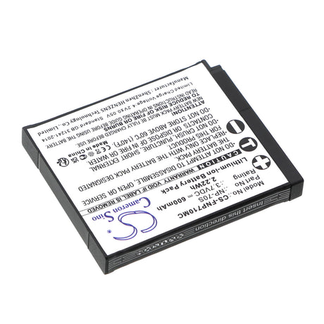 3.7V, Li-ion, 600mAh, Camera battery fits Fujifilm, Np-70s, Instax Mini 99, 2.22Wh Camera Cameron Sino Technology Limited (Camera)
