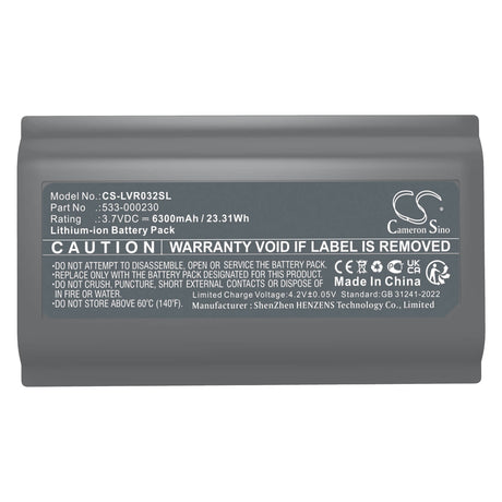 3.7V, Li-ion, 6300mAh, Communication & Conferencing battery fits Logi, Vr0032 Video Conferencing Came, 23.31Wh Communication & Conferencing Cameron Sino Technology Limited