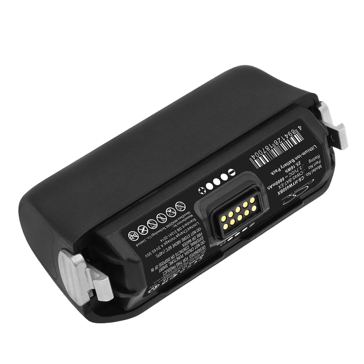 3.7v, Li-ion, 6800mah, Barcode Scanner Battery Fits Honeywell, Cw45, 25.16wh Barcode Scanner Cameron Sino Technology Limited