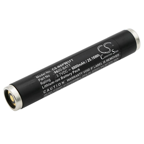 3.7V, Li-ion, 6800mAh, Flashlight battery fits Nightstick, 9600-batt, 9500, 9600, 25.16Wh Flashlight Cameron Sino Technology Limited