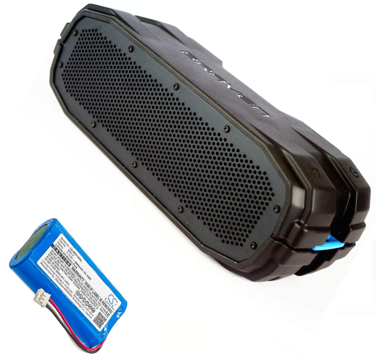 3.7V, Li-ion, 6800mAh, Speaker battery fits Braven, Brv-x, Brvxbbb, 25.16Wh Speaker Cameron Sino Technology Limited
