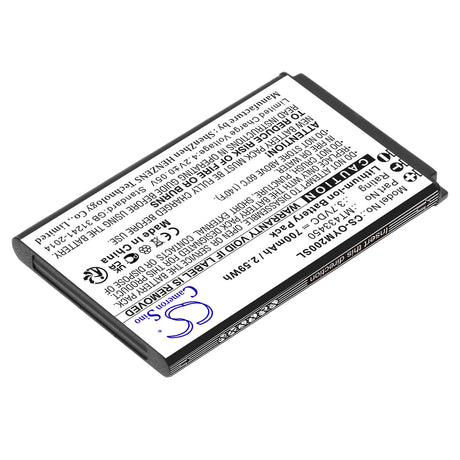 3.7V, Li-ion, 700mAh, SmartPhone battery fits Olympia, Mt433450, Classic Mini Ii, 2.59Wh Mobile, SmartPhone Cameron Sino Technology Limited (Smartphone)