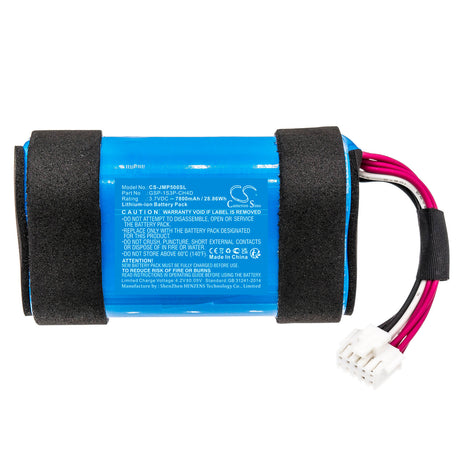 3.7V, Li-ion, 7800mAh, Speaker battery fits Jbl, Pulse 5, 28.86Wh Speaker Cameron Sino Technology Limited