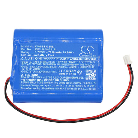 3.7V, Li-ion, 7800mAh, Cosmetic Mirror Battery fits Simplehuman, Bt1080, St3024, ST3002, 28.86Wh Cosmetic Mirror Cameron Sino Technology Limited