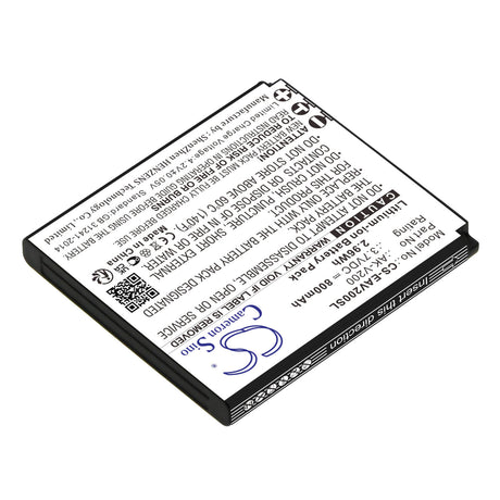 3.7V, Li-ion, 800mAh, SmartPhone battery fits Emporia, Ak-v200, One, V200, 2.96Wh Mobile, SmartPhone Cameron Sino Technology Limited (Smartphone)