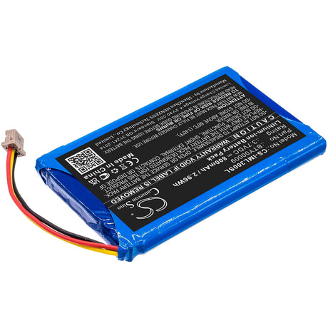 3.7V, Li-ion, 800mAh, Payment Terminal battery fits Ingenico, Bty00009, Lec-v03.00-0242, Vital Act 3s, 2.96Wh Payment Terminal Cameron Sino Technology Limited
