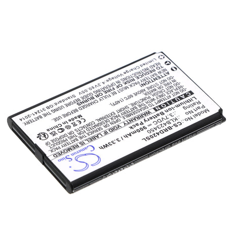 3,7V, Li-ion, 900mAh, batterie de smartphone compatible avec Brondi, Klb423450, Amico Comfort, Amico Pratico, 3,33Wh Mobile, SmartPhone Cameron Sino Technology Limited (Smartphone)