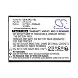 3.7V, Li-ion, 900mAh, SmartPhone battery fits Emporia, Ak-v221, Active Glam, Active Glam 4g, 3.33Wh Mobile, SmartPhone Cameron Sino Technology Limited (Smartphone)