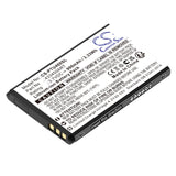 3.7V, Li-ion, 900mAh, SmartPhone battery fits Panasonic, 433450art, Kx-tu400, Kx-tu400 Exrm, 3.33Wh Mobile, SmartPhone Cameron Sino Technology Limited (Smartphone)