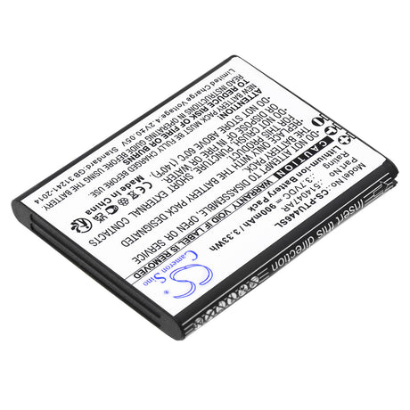 3.7V, Li-ion, 900mAh, SmartPhone battery fits Panasonic, 514047ar, Kx-tu446, Kx-tu446/4, 3.33Wh Mobile, SmartPhone Cameron Sino Technology Limited (Smartphone)