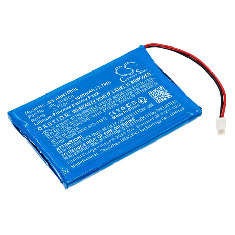 3,7V, Li-Polymer, 1000mAh, batterie de console de jeu compatible avec Anbernic, Fl_503350, Rg Nano, 3,7Wh Console de jeu Cameron Sino Technology Limited