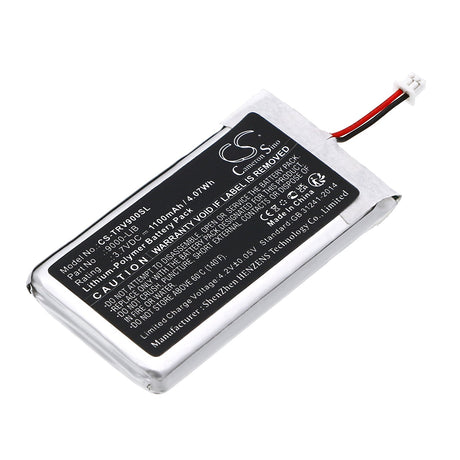 3.7V, Li-Polymer, 1100mAh, GPS battery fits Trail Tech, 9000-b800, Voyager, 4.07Wh GPS, Navigator Cameron Sino Technology Limited