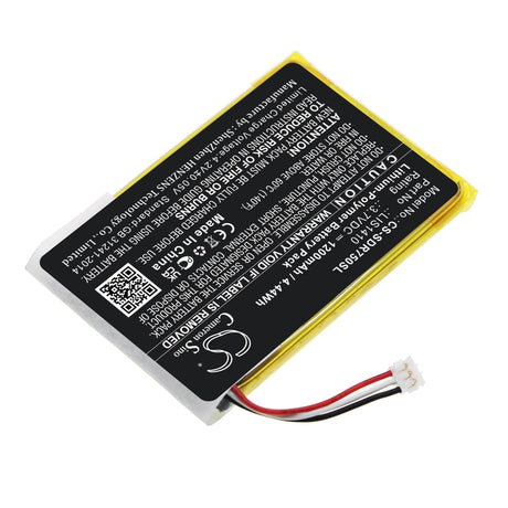 3.7V, Li-Polymer, 1200mAh, Headset battery fits Sony, Lis1410, Mdr-ds7500, 4.44Wh Wireless Headset Cameron Sino Technology Limited