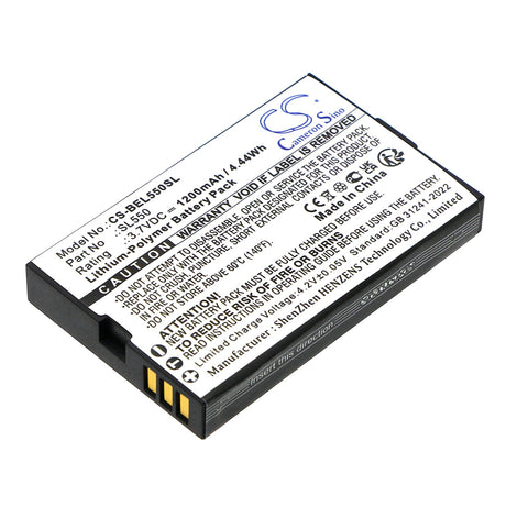 3,7V, Li-Polymer, 1200mAh, Mobile, batterie de smartphone compatible avec Bea-fon, Al550, 4,44Wh Mobile, Smartphone Cameron Sino Technology Limited (Smartphone)