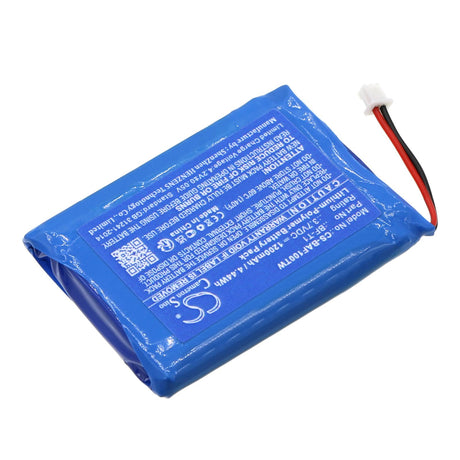 3.7V, Li-Polymer, 1200mAh, Two-Way Radio battery fits Baofeng, Bf-t1, Bf-t1, Bf-t1 Uhf, 4.44Wh Two-Way Radio Cameron Sino Technology Limited