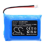 3.7V, Li-Polymer, 1400mAh, Speaker battery fits Divoom, Macchiato, 5.18Wh Speaker Cameron Sino Technology Limited