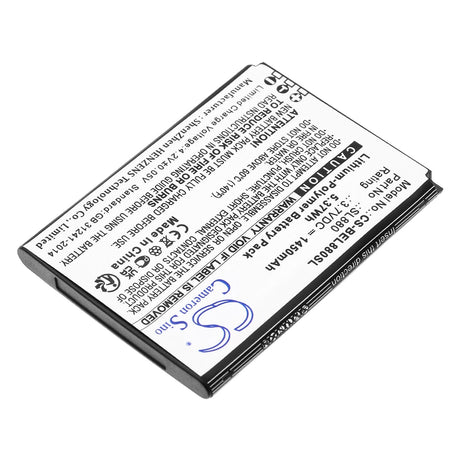 3.7V, Li-Polymer, 1450mAh, SmartPhone battery fits Bea-fon, Sl880, Sl800 4g, Sl880 Touch, 5.37Wh Mobile, SmartPhone Cameron Sino Technology Limited (Smartphone)