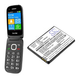 3.7V, Li-Polymer, 1450mAh, SmartPhone battery fits Bea-fon, Sl880, Sl800 4g, Sl880 Touch, 5.37Wh Mobile, SmartPhone Cameron Sino Technology Limited (Smartphone)