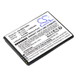 3.7V, Li-Polymer, 1450mAh, SmartPhone battery fits R3di, Bl1438, Bright Flip, Fr150, 5.37Wh Mobile, SmartPhone Cameron Sino Technology Limited (Smartphone)