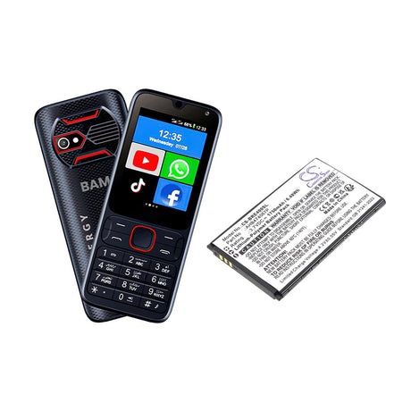 3,7 V, Li-Polymère, 1750mAh, batterie Mobile, Smartphone convient à Brondi, Ahb474067p, Energy 4g, 6,48Wh Mobile, Smartphone Cameron Sino Technology Limited (Smartphone)