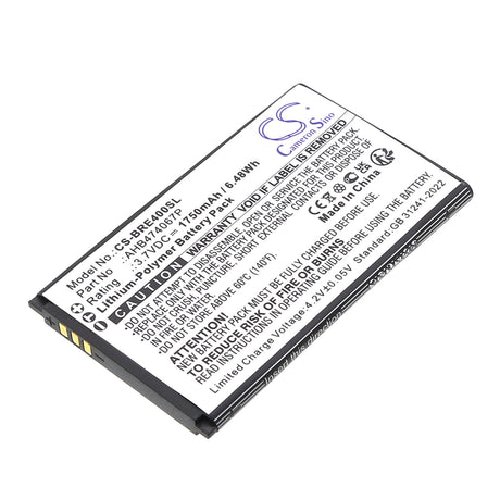 3,7 V, Li-Polymère, 1750mAh, batterie Mobile, Smartphone convient à Brondi, Ahb474067p, Energy 4g, 6,48Wh Mobile, Smartphone Cameron Sino Technology Limited (Smartphone)