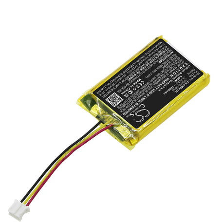 3.7V, Li-Polymer, 1800mAh, Battery Pack battery fits Custom Battery Packs, 1icp10/34/50, 6.66Wh Battery Pack Cameron Sino Technology Limited