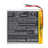 3.7V, Li-Polymer, 2000mAh, Tablet Battery fits Onn, 100005206, 100026191, 7.40Wh Tablet Cameron Sino Technology Limited
