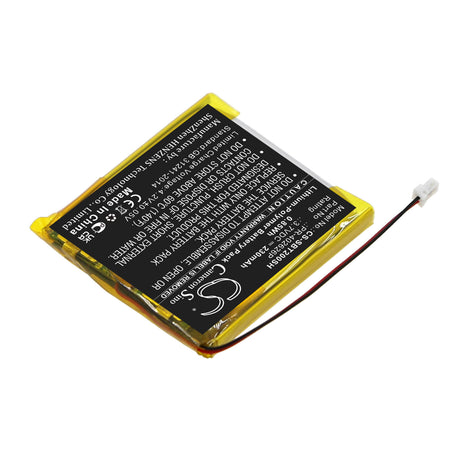 3.7V, Li-Polymer, 230mAh, Smartwatch battery fits Suunto, Pr-352828, Spartan Trainer, Spartan Trainer Wrist Heart Ra, 0.85Wh Smartwatch Cameron Sino Technology Limited