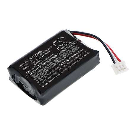3.7V, Li-Polymer, 2400mAh, Equipment battery fits Exfo, Gp-2277, PPM-350D, Ppm-350d Pon Power Meter, 8.88Wh Equipment, Survey, Test Cameron Sino Technology Limited