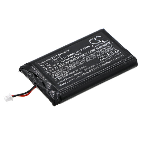 3.7V, Li-Polymer, 2400mAh, Two-Way Radio battery fits Retevis, Bl48, Rb48, Rb648, 8.88Wh Two-Way Radio Cameron Sino Technology Limited