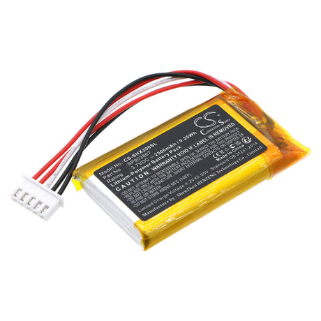 3.7V, Li-Polymer, 2500mAh, Speaker battery fits Sony, Srs-xe200, 9.25Wh Speaker Cameron Sino Technology Limited
